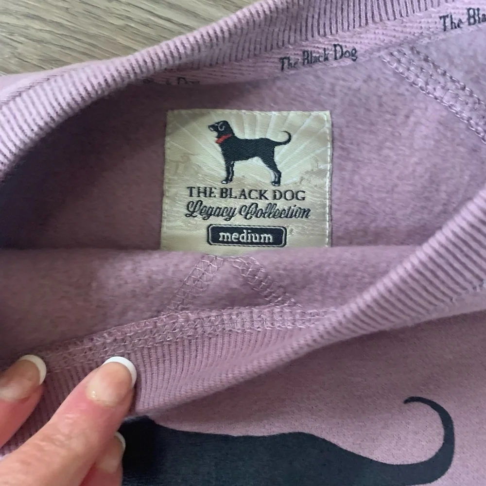 Black Dog Crewneck Sweatshirt - Picture 3 of 4